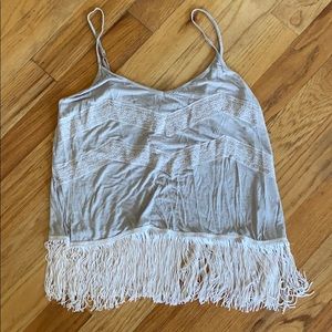 NWT American Eagle Tassel Tank Top